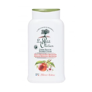 Le Petit Olivier Shower Almond Blossom Nectarine 250 ml sprchový krém pro ženy Přírodní; Cruelty free
