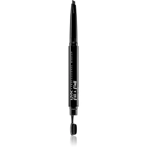 NYX Professional Makeup Fill & Fluff mechanická ceruzka na obočie odtieň 08 - Black