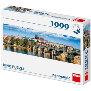 Dino Puzzle panoramic Hradčany 1000 dílků