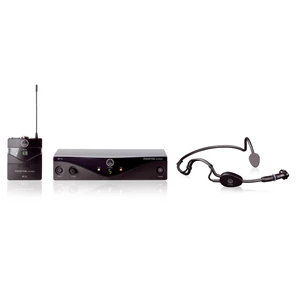 Bezdrôtový sada bezdrôtového mikrofónu headset AKG PW45 SPORT AKGPW45SSETISM