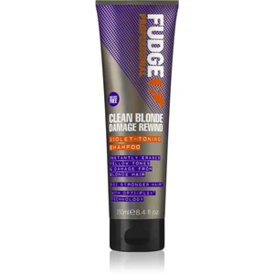 Fudge Care Clean Blonde fialový tónovací šampón pre blond a melírované vlasy 250 ml