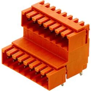Vstavaná pinová lišta (štandardná) Weidmüller SLD 3.50V/06/90G 3.2SN OR BX 1890600000, 25.20 mm, pólů 6, rozteč 3.50 mm, 50 ks
