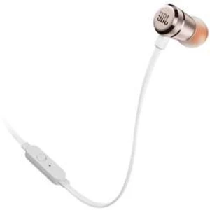 Štupľové slúchadlá JBL T290 CGD JBLT290CGD, champagne zlatá