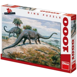 Dino Puzzle Zdeněk Burian Diplodocus 1000 dílků
