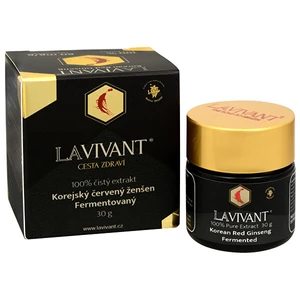 La Vivant LAVIVANT black, korejský červený 100% fermentovaný extrakt 30 g 80 mg/g