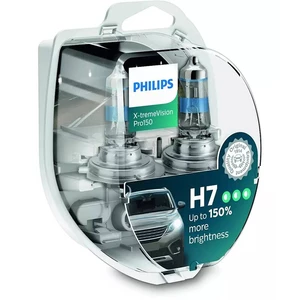 Autožiarovka Philips H7 X-tremeVision Pro150, 2 ks (12972XVPS2) Neobyčejný jas pro vyšší bezpečnost<br />
Kombinací neobyčejného jasu a míry životnosti, kt