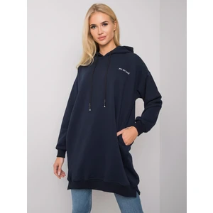 Dark blue women's sweatshirt