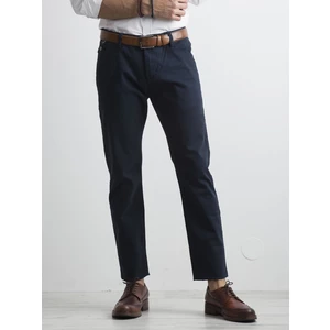 Men's navy blue chino pants