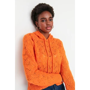 Trendyol Sweater - Orange - Regular fit