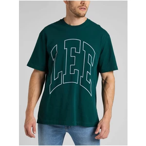 Green Men's T-Shirt Lee - Men's