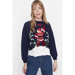Sweter damski Trendyol TWOAW23KZ01588/Green
