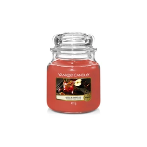 Yankee Candle Apple & Sweet Fig vonná sviečka 411 g