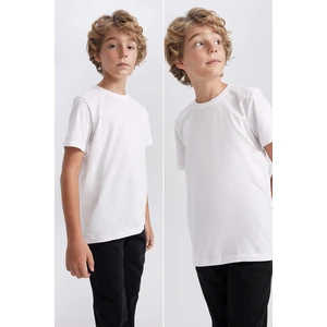DEFACTO 2 piece Regular Fit Short Sleeve T-Shirt