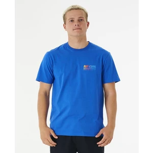 T-shirt Rip Curl SURF REVIVAL DECAL TEE Retro Blue