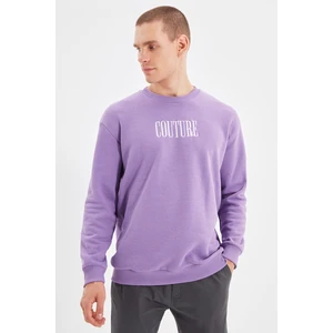 Trendyol Sweatshirt - Purple - Regular fit