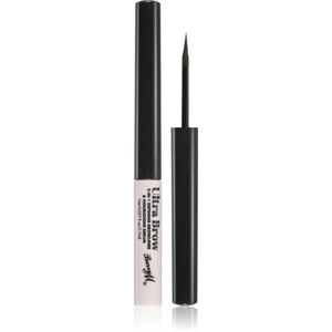 Barry M Ultra Brow 2-in-1 vyživujúce sérum na obočie Dark Brown 1,7 ml