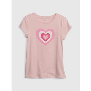 GAP Children's T-shirt heart - Girls