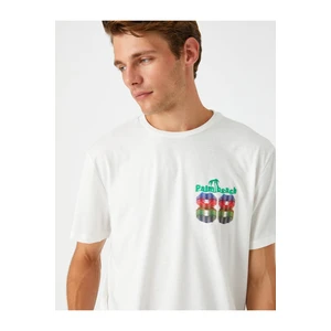 Koton Printed T-Shirt Crew Neck