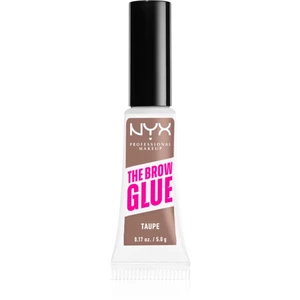 NYX Professional Makeup The Brow Glue gel na obočí odstín 02 Taupe 5 g