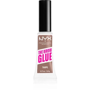 NYX Professional Makeup The Brow Glue gel na obočí odstín 02 Taupe 5 g