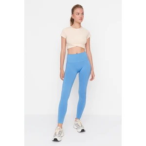 Trendyol Sports Leggings - Blue - High Waist