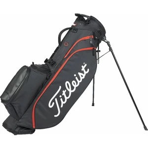 Titleist Players 4 Black/Black/Red Borsa da golf Stand Bag