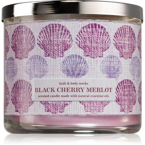 Bath & Body Works Black Cherry Merlot vonná svíčka II. 411 g