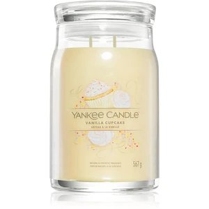 Yankee Candle Vanilla Cupcake vonná svíčka Signature 567 g