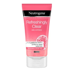 Neutrogena Osvěžující peeling s výtažkem z růžového grepu Pink Grapefruit Refreshingly Clear (Daily Exfoliator) 150 ml