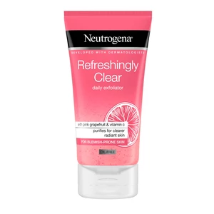 Neutrogena Osviežujúci peeling s výťažkom z ružového grepu Pink Grapefruit refreshingly Clear (Daily Exfoliator) 150 ml