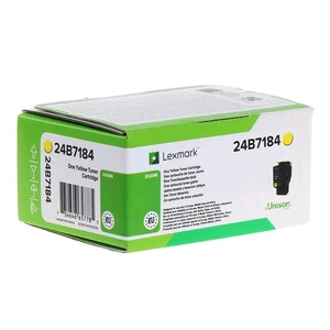 Lexmark originální toner 24B7184, yellow, 6000str., Lexmark C2240, XC2235