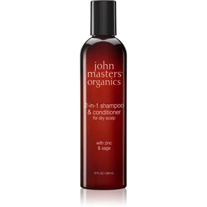 John Masters Organics Zinc & Sage šampon a kondicionér 2 v 1