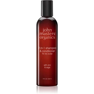 John Masters Organics Zinc & Sage šampón a kondicionér 2 v1
