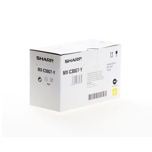 Sharp originální toner MX-C30GTY, yellow, 6000str., Sharp MX-C250FE/C300WE