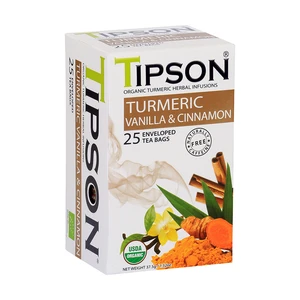 TIPSON Turmeric Vanilla & Cinnamon 25 sáčkov BIO