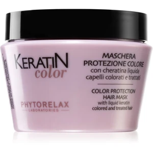 Phytorelax Laboratories Keratin Color maska na vlasy s keratinem 250 ml