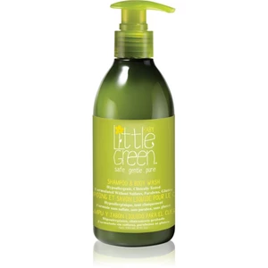 Little Green Baby šampon a sprchový gel 2 v 1 pro děti od narození 240 ml