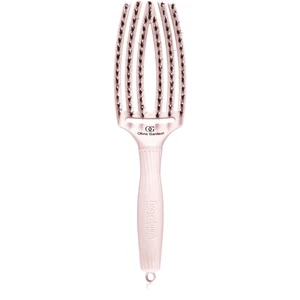 Olivia Garden Fingerbrush Bloom plochá kefa Pastel Pink