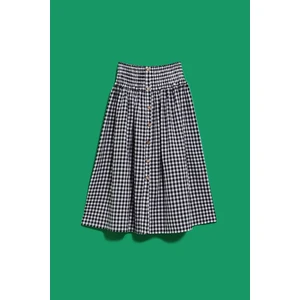 SKIRT L-SC-4018 BÍLÁ_ČERNÁ