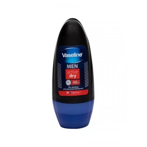 Vaseline Men Active Dry 48h 50 ml antiperspirant pre mužov bez alkoholu; roll-on