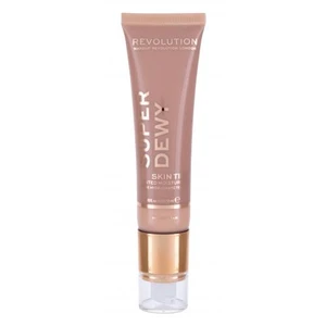 Makeup Revolution Superdewy tónovací hydratační krém na pleť odstín Medium Tan 55 ml