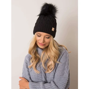 Black women's cap from RUE PARIS