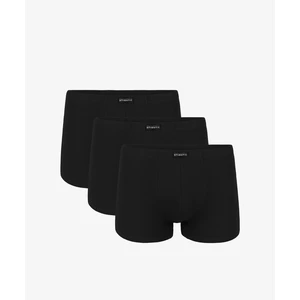 3-PACK Men's boxers ATLANTIC black