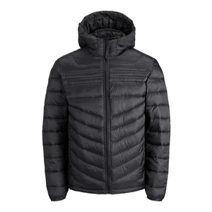 Jack&Jones PLUS Pánská bunda JJEHERO 12214531 Black 3XL