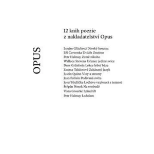 12 knih poezie z nakladatelství Opus