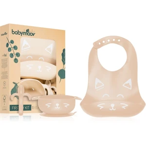 Babymoov FIRST'ISY Kit 6-12 m jídelní sada pro děti Fox 3 ks