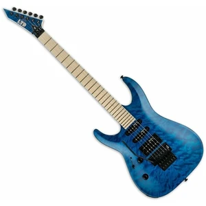 ESP LTD MH-203QM-LH See Thru Blue