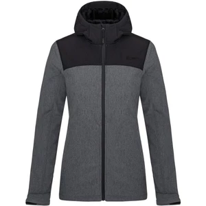 Women's softshell jacket LOAP LUKA Grey/Black