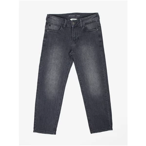 Tmavě šedé klučičí straight fit džíny Tom Tailor - Kluci