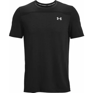 Under Armour UA Seamless Short Sleeve T-Shirt Black/Mod Gray S
